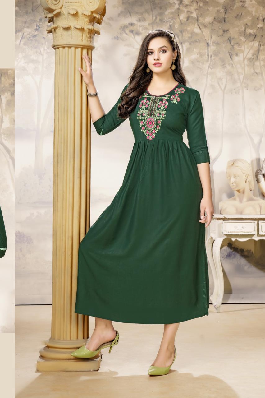 Samiksha By Hirwa Designer Kurti Catalog 